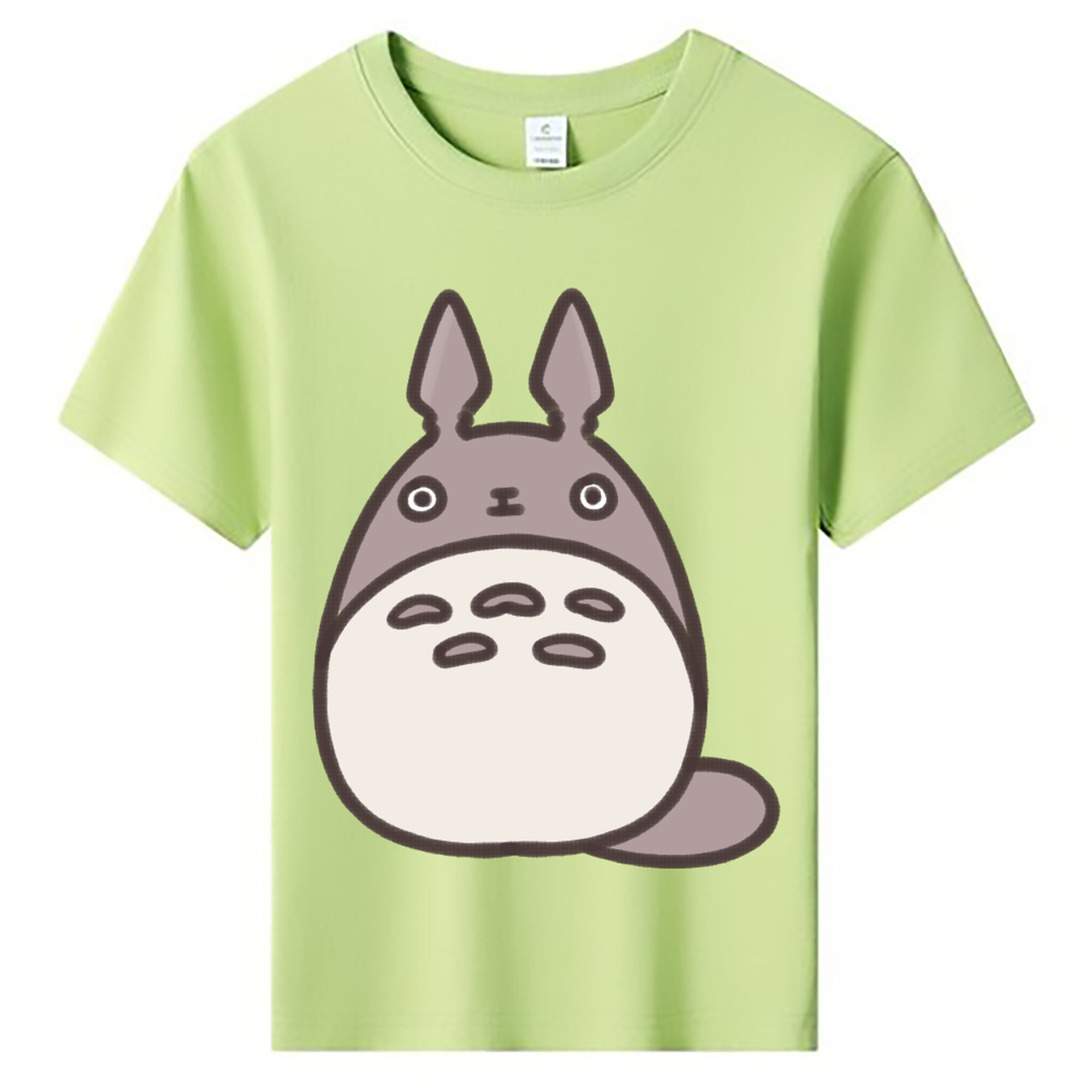 （画像用） となりのトトロ 草壁メイ 草壁サツキ My Neighbor Totoro Satsuki Kusakabe Mei Kusakabe 綿100％キッズTシャツ（フロントプリント）